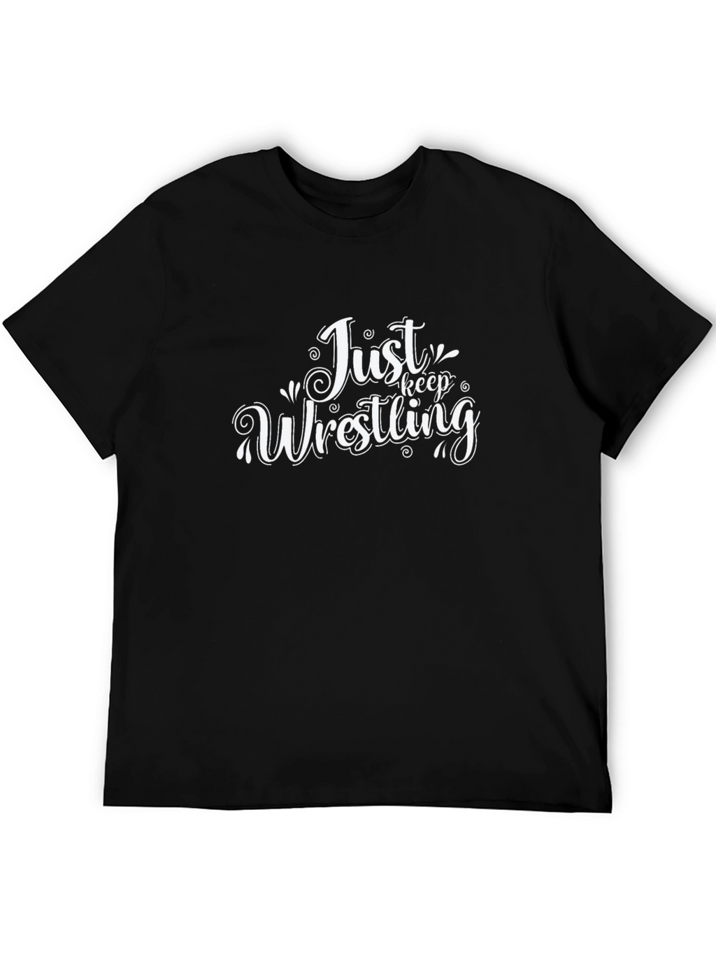 Just Keep Wrestling Graphic Tee