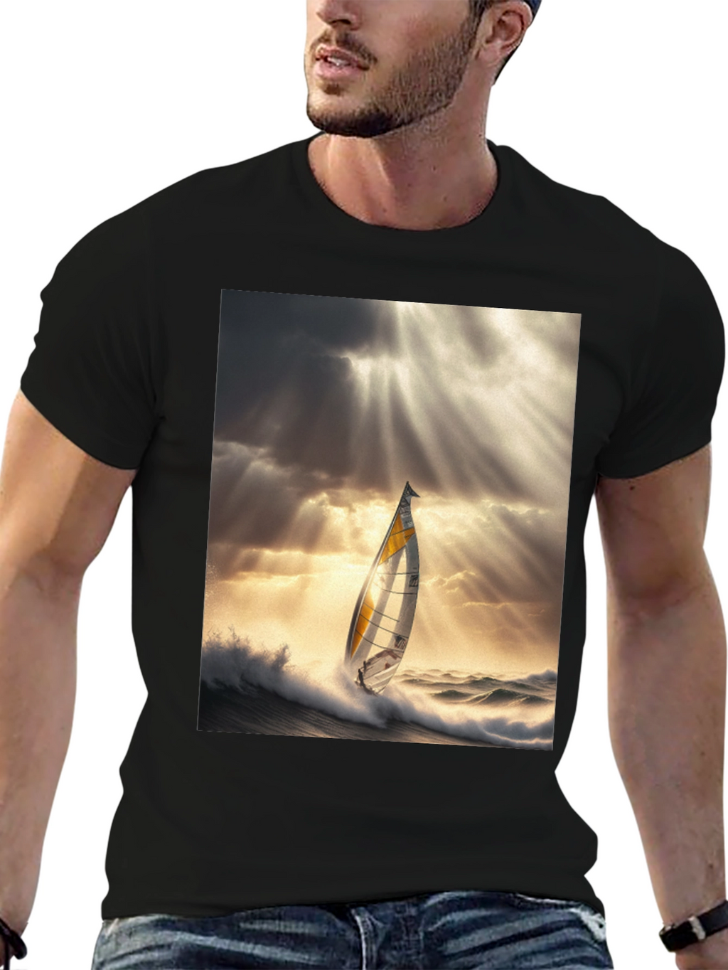 Sailboat Graphic T-Shirt