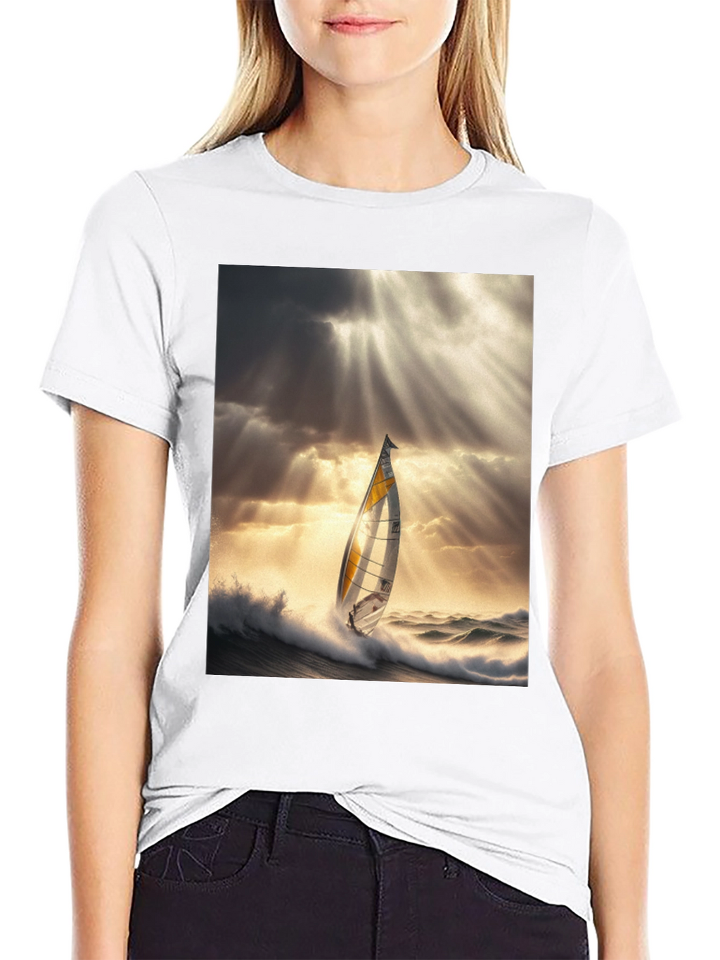 Sailboat Graphic T-Shirt