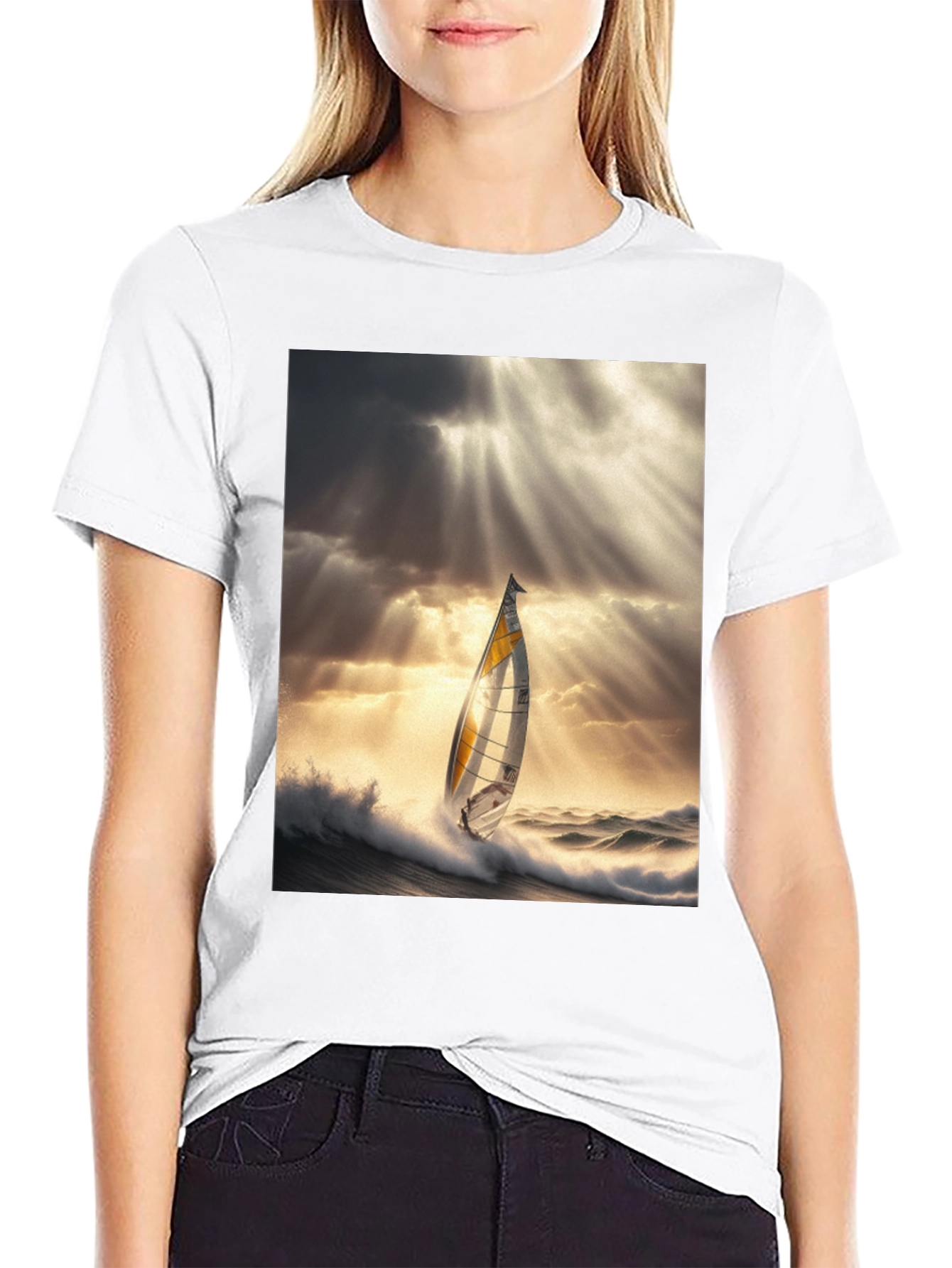 Sailboat Graphic T-Shirt