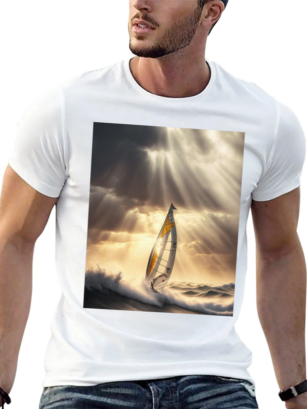 Sailboat Graphic T-Shirt
