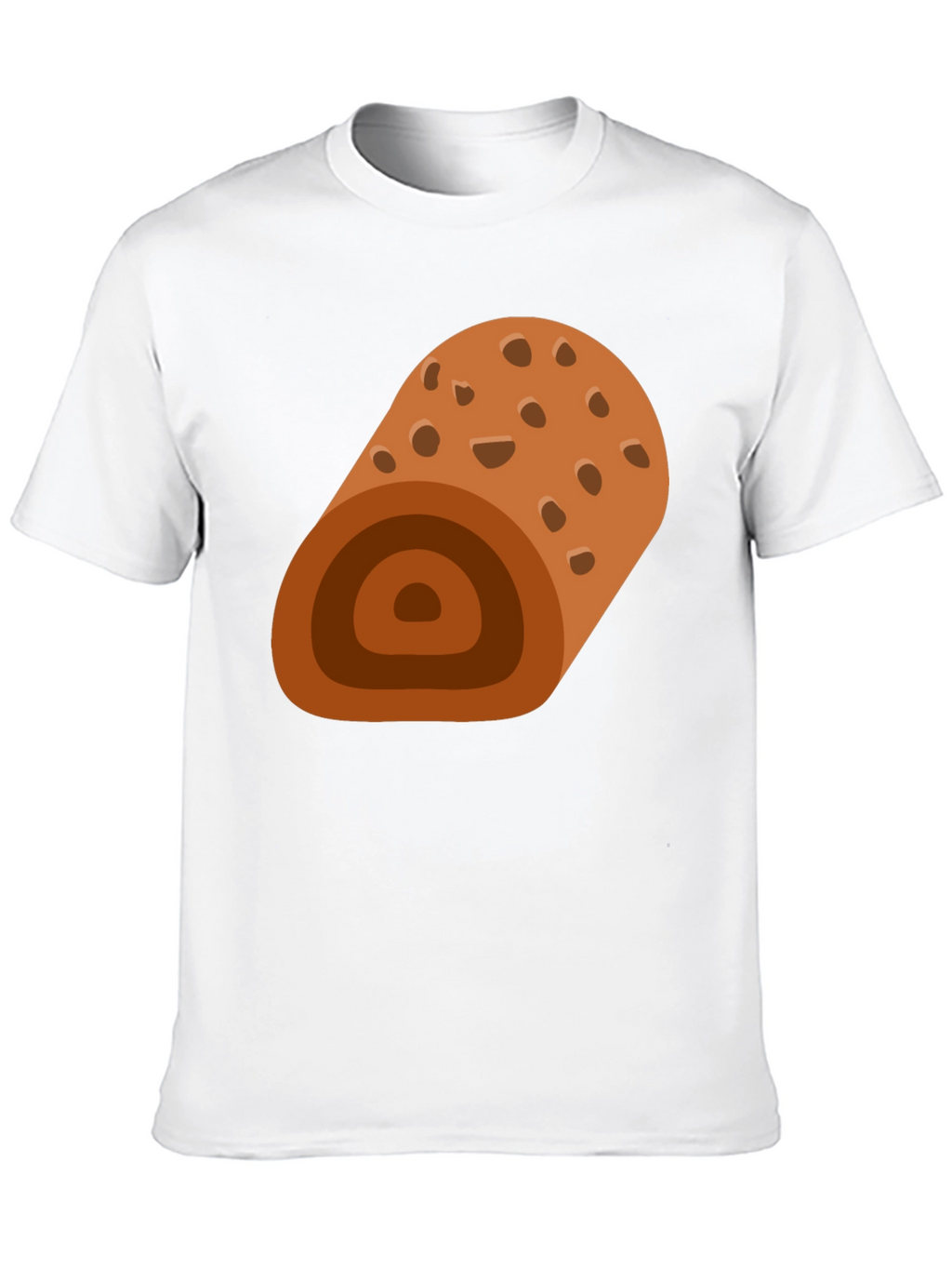 Swiss Roll Graphic Tee - Funny Dessert Shirt