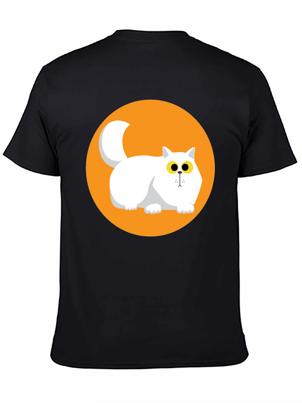 Cool Cat Graphic Tee - Black T-Shirt