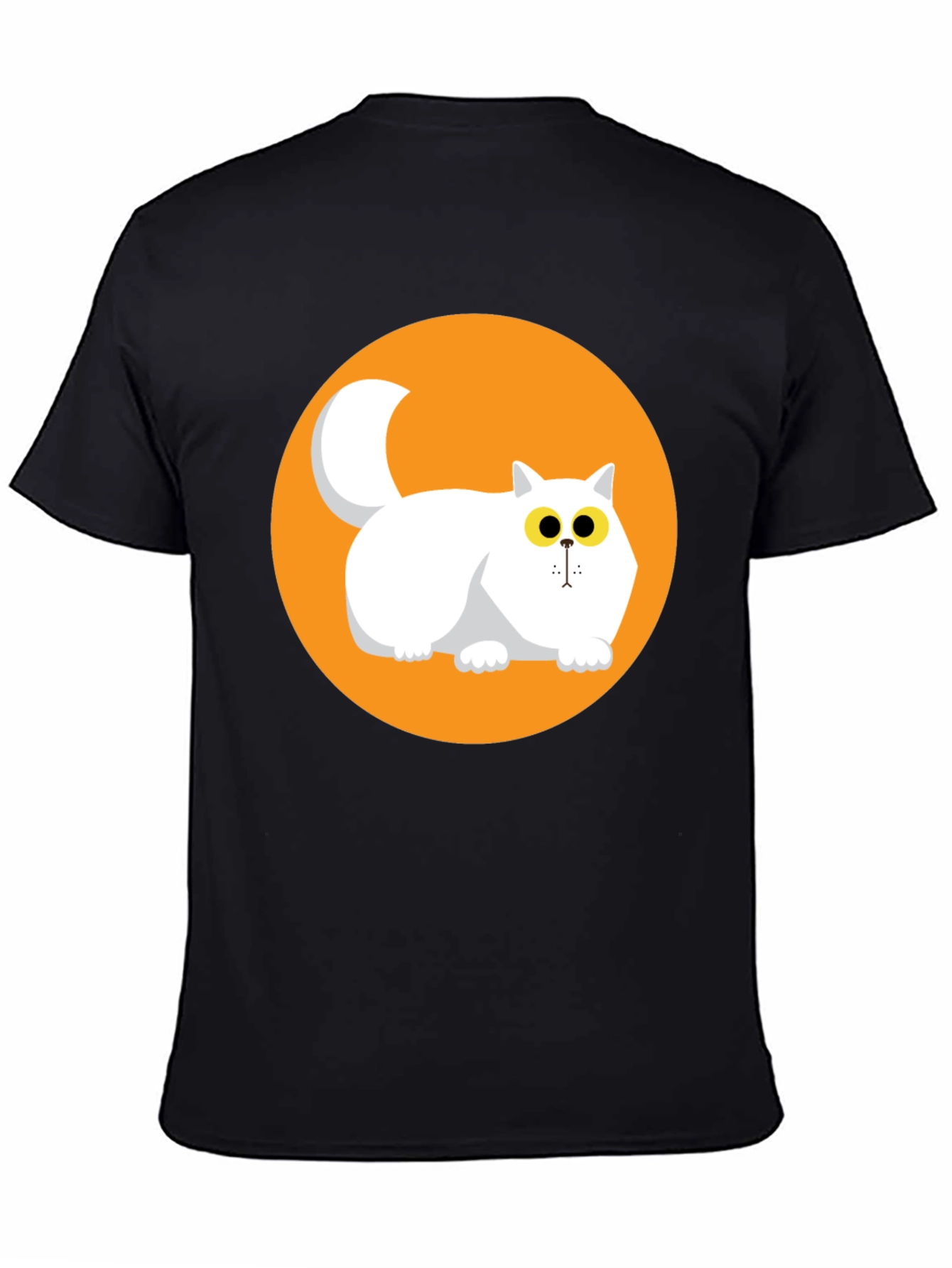 Cool Cat Graphic Tee - Black T-Shirt