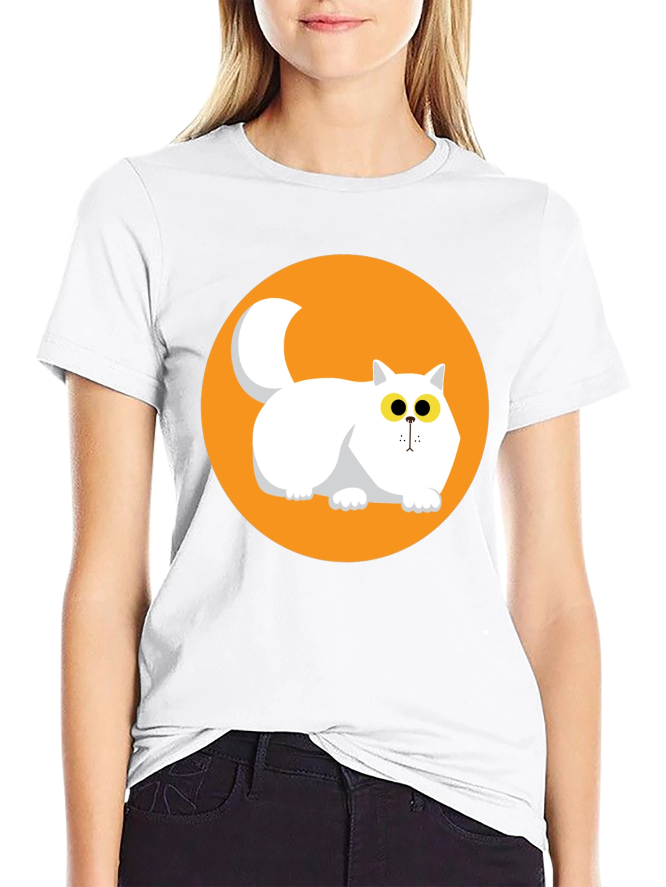 Cool Cat Graphic Tee - Black T-Shirt