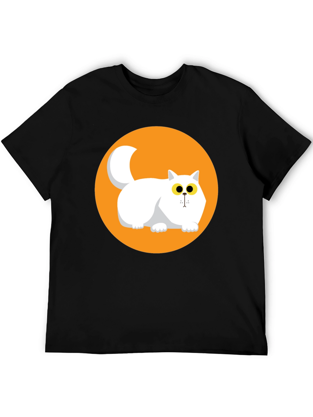 Cool Cat Graphic Tee - Black T-Shirt