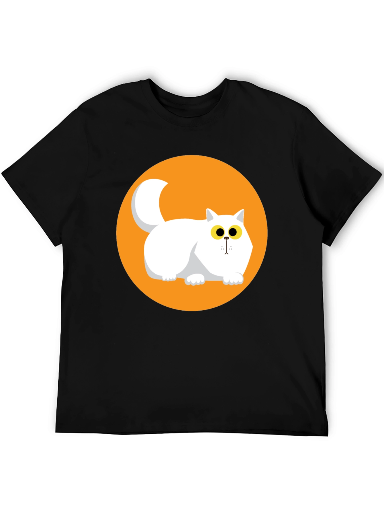 Cool Cat Graphic Tee - Black T-Shirt