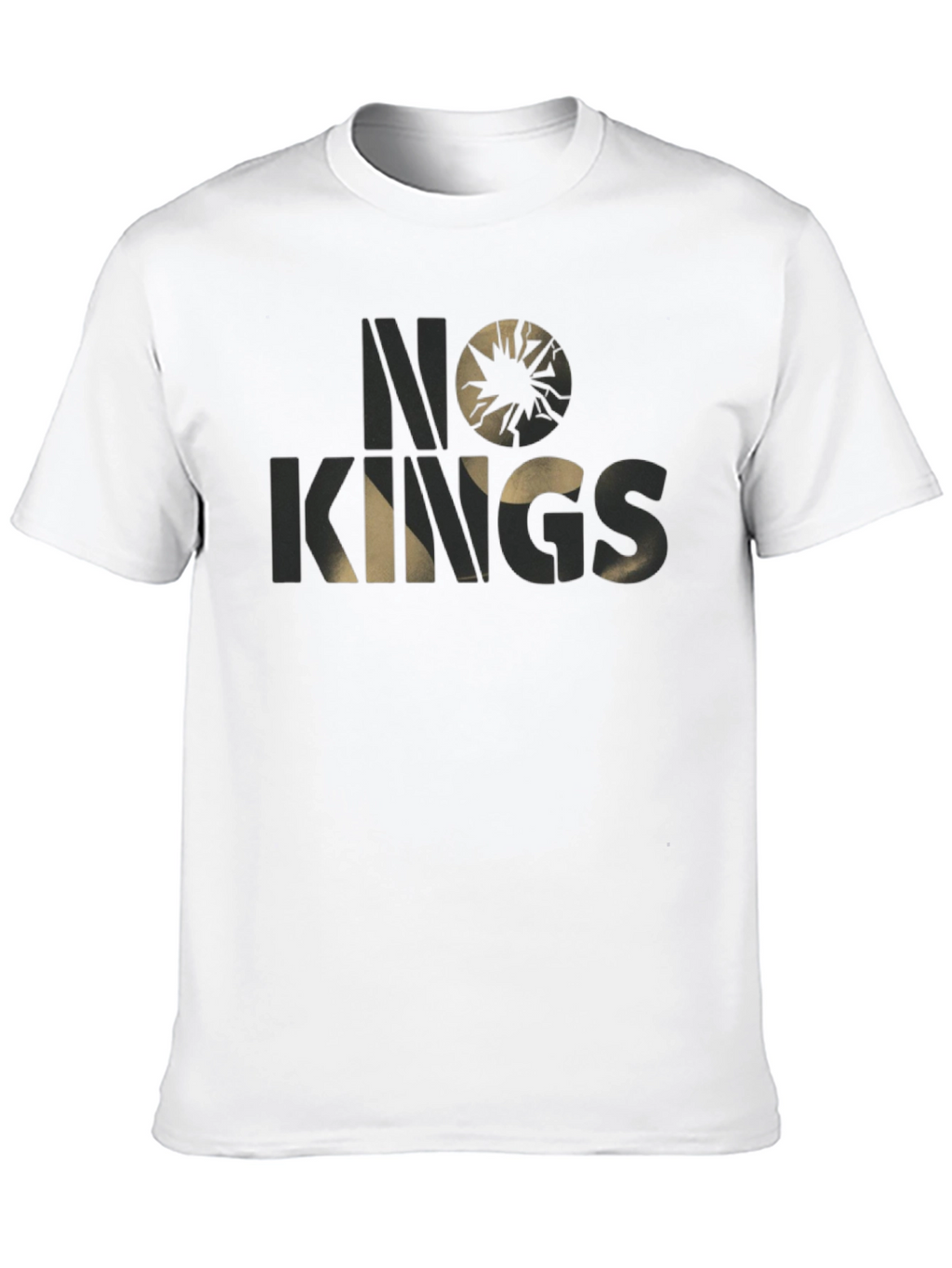 No Kings Graphic T-Shirt - Stylish Black Tee