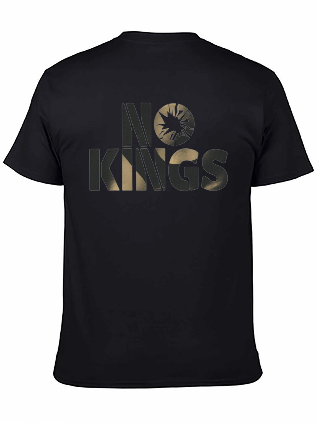 No Kings Graphic T-Shirt - Stylish Black Tee
