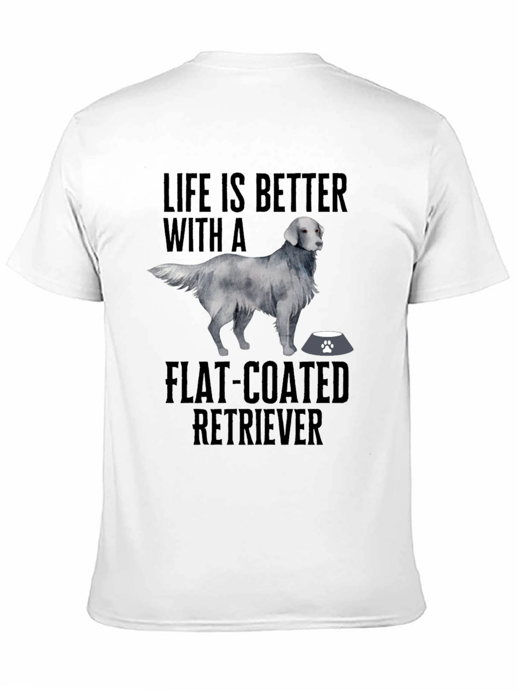 Flat-Coated Retriever Graphic T-Shirt