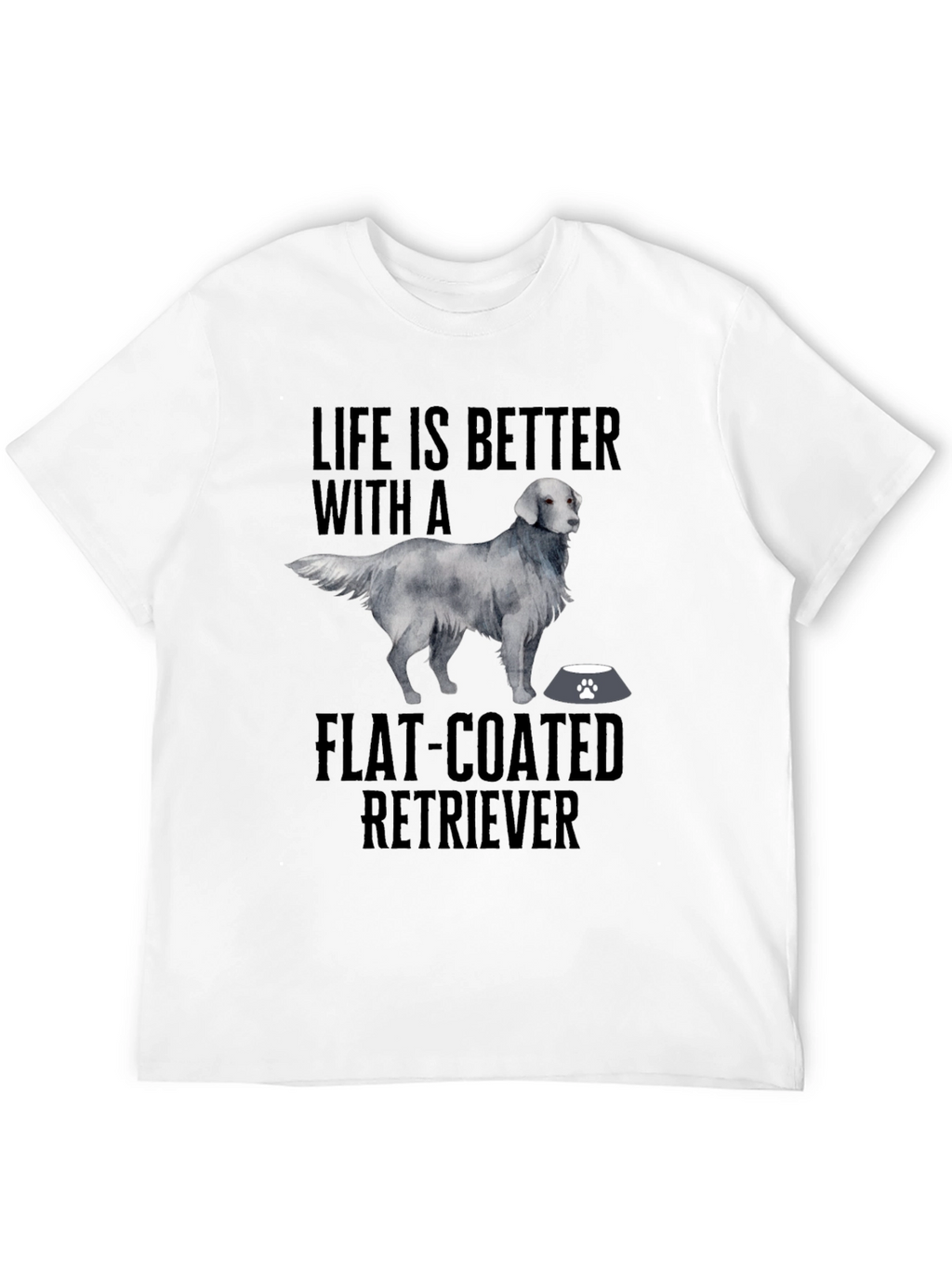 Flat-Coated Retriever Graphic T-Shirt