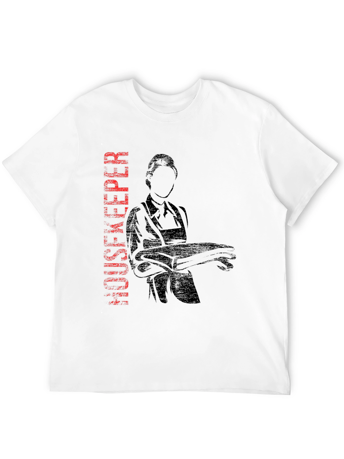 Housekeeper Graphic Black T-Shirt