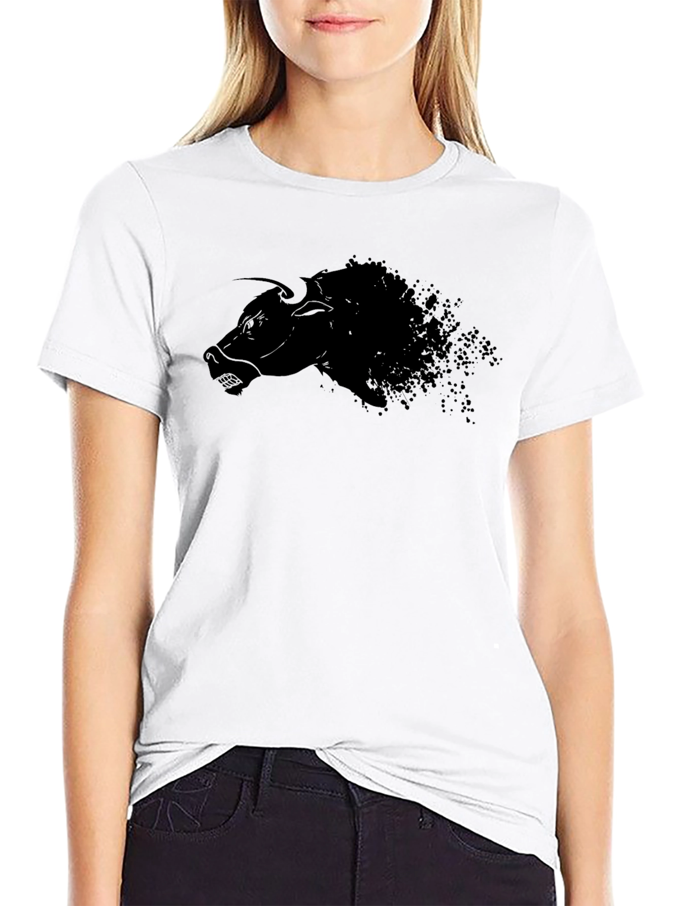 Black Bull Graphic Tee - Bold Style