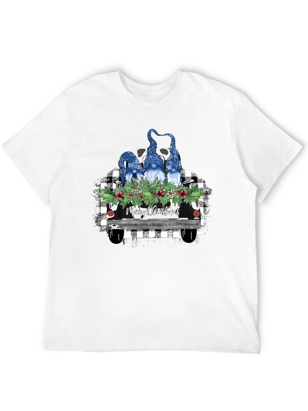 Merry Christmas Gnomes on Truck T-Shirt