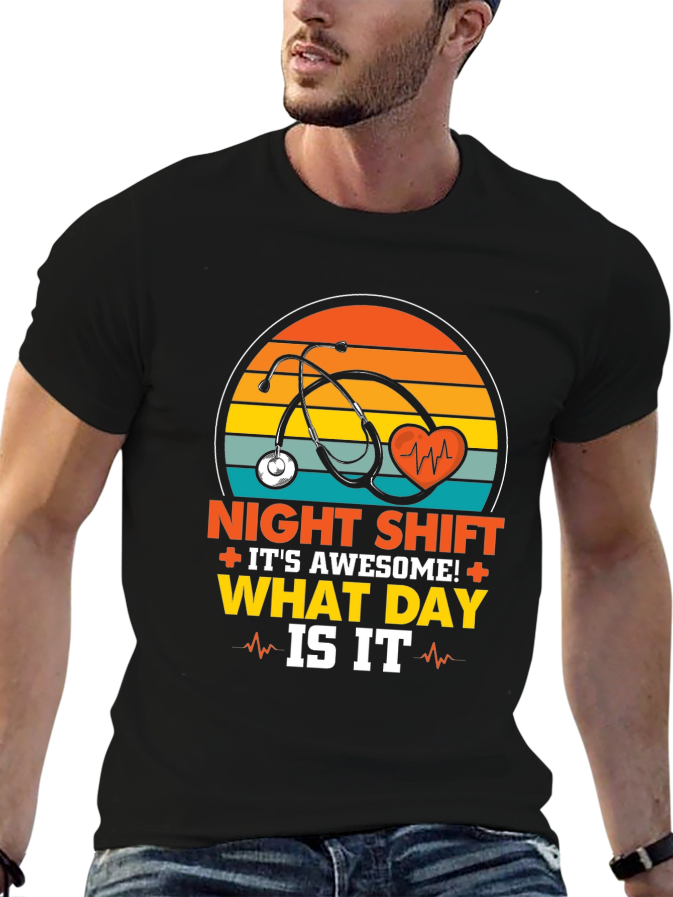 Night Shift Nurse T-Shirt - What Day Is It?
