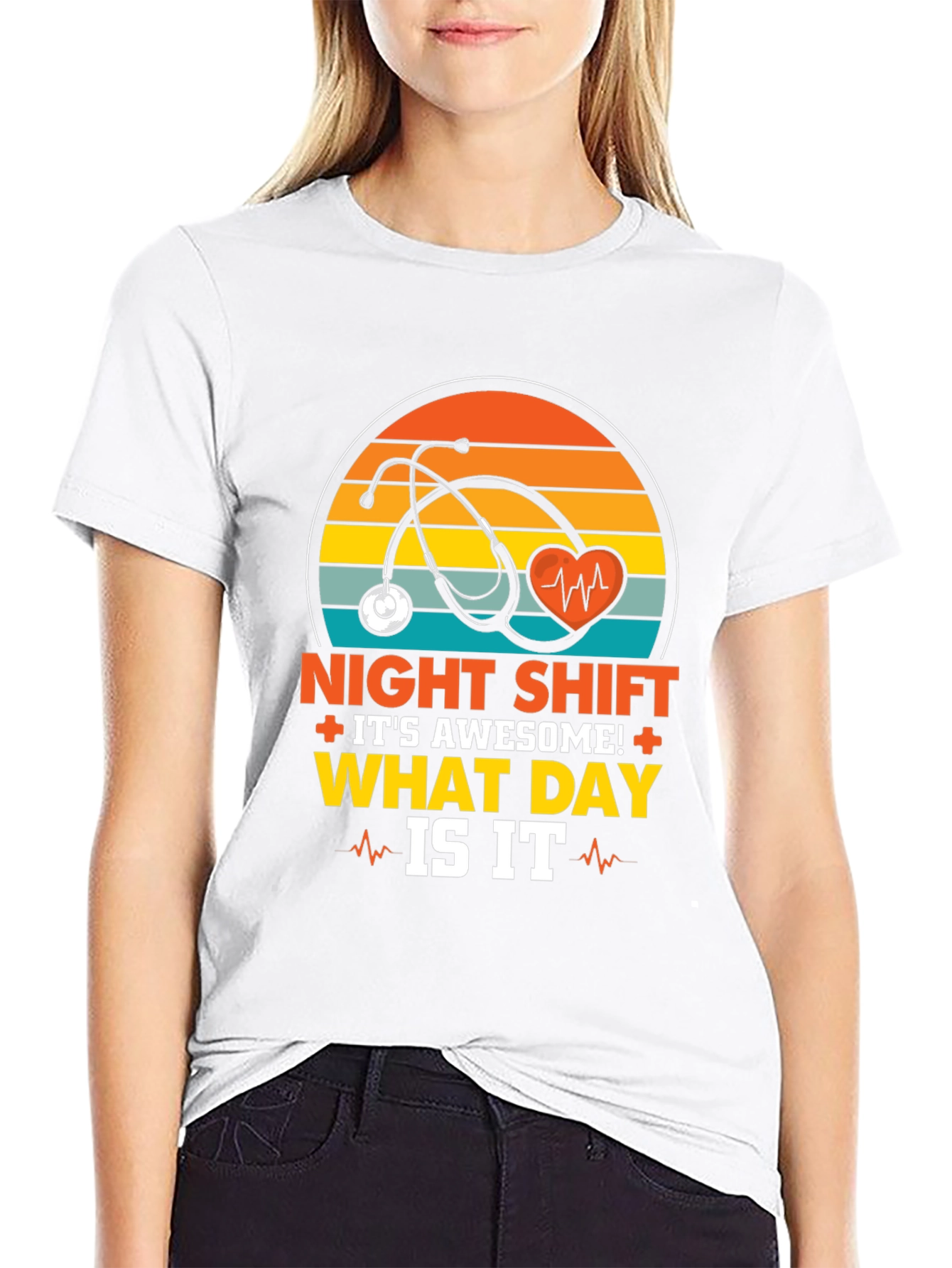Night Shift Nurse T-Shirt - What Day Is It?