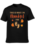 Thankful For Baby Thanksgiving T-Shirt