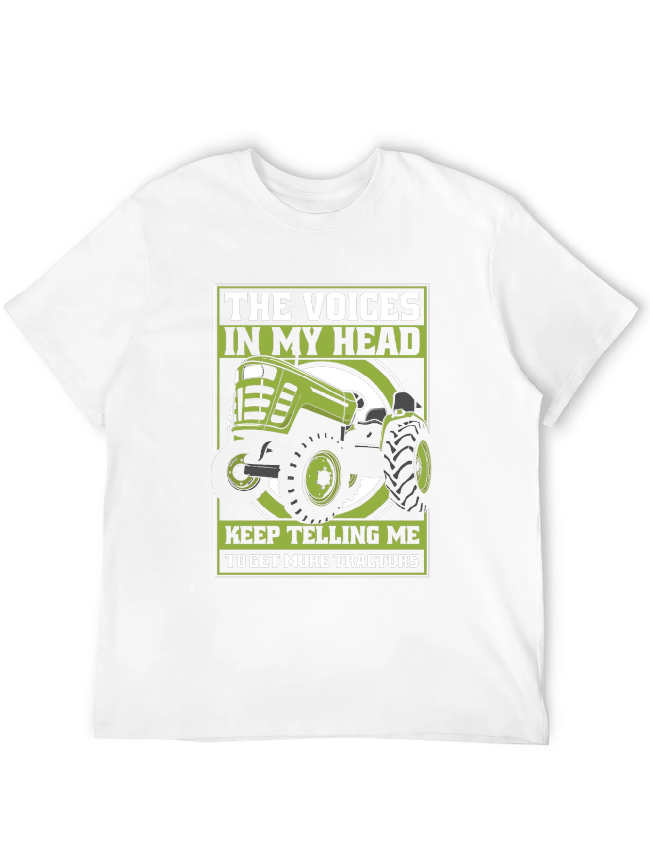 Voices In My Head Tractor T-Shirt