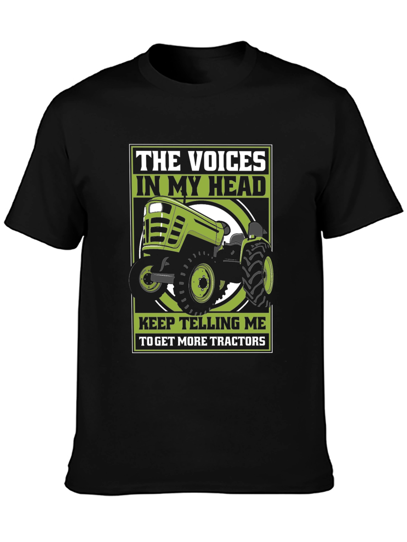 Voices In My Head Tractor T-Shirt