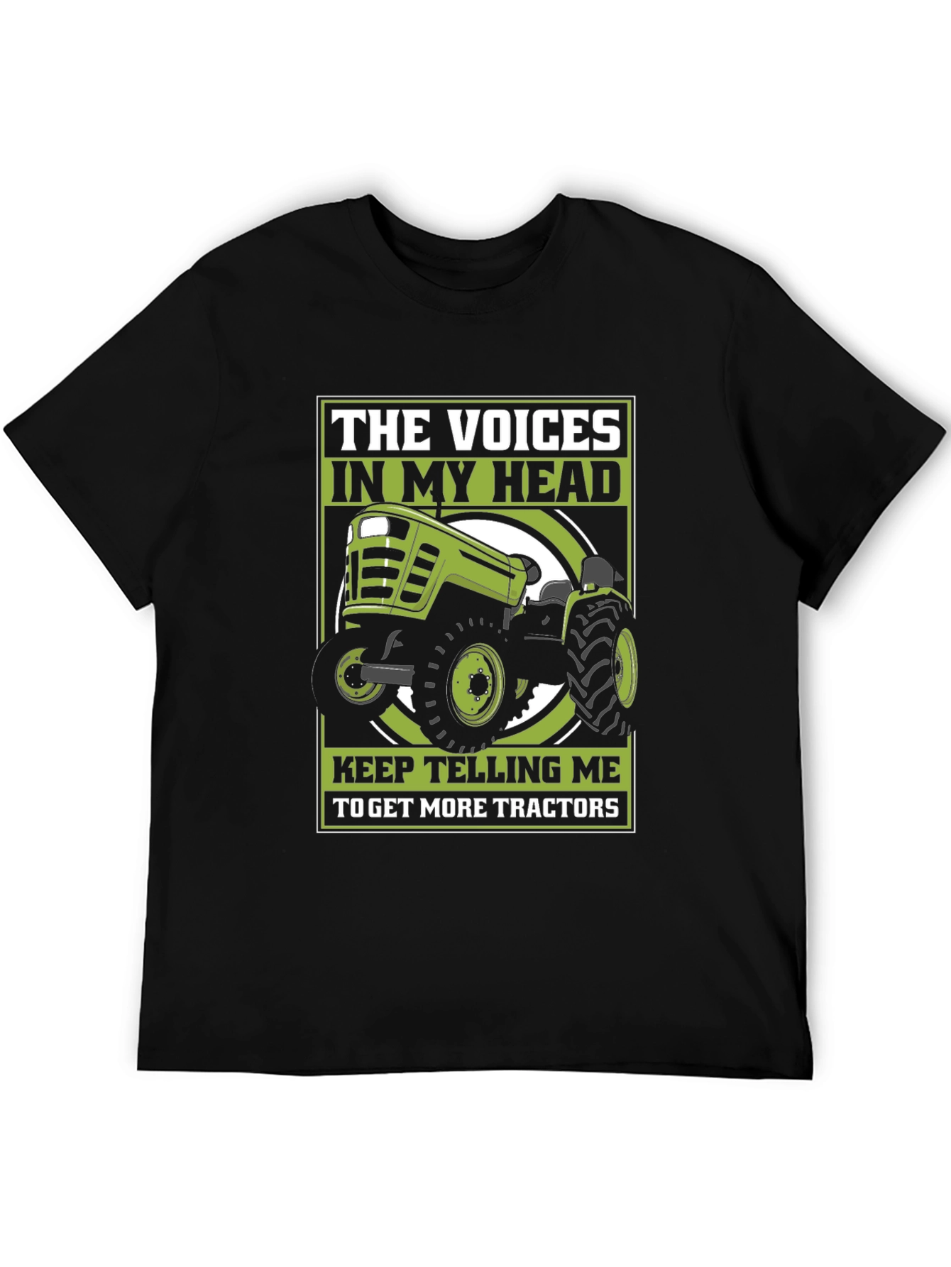Voices In My Head Tractor T-Shirt