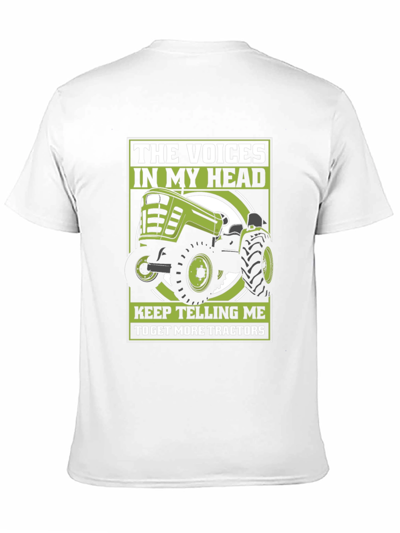 Voices In My Head Tractor T-Shirt