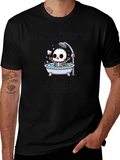 Funny Skeleton Hot Shower T-Shirt
