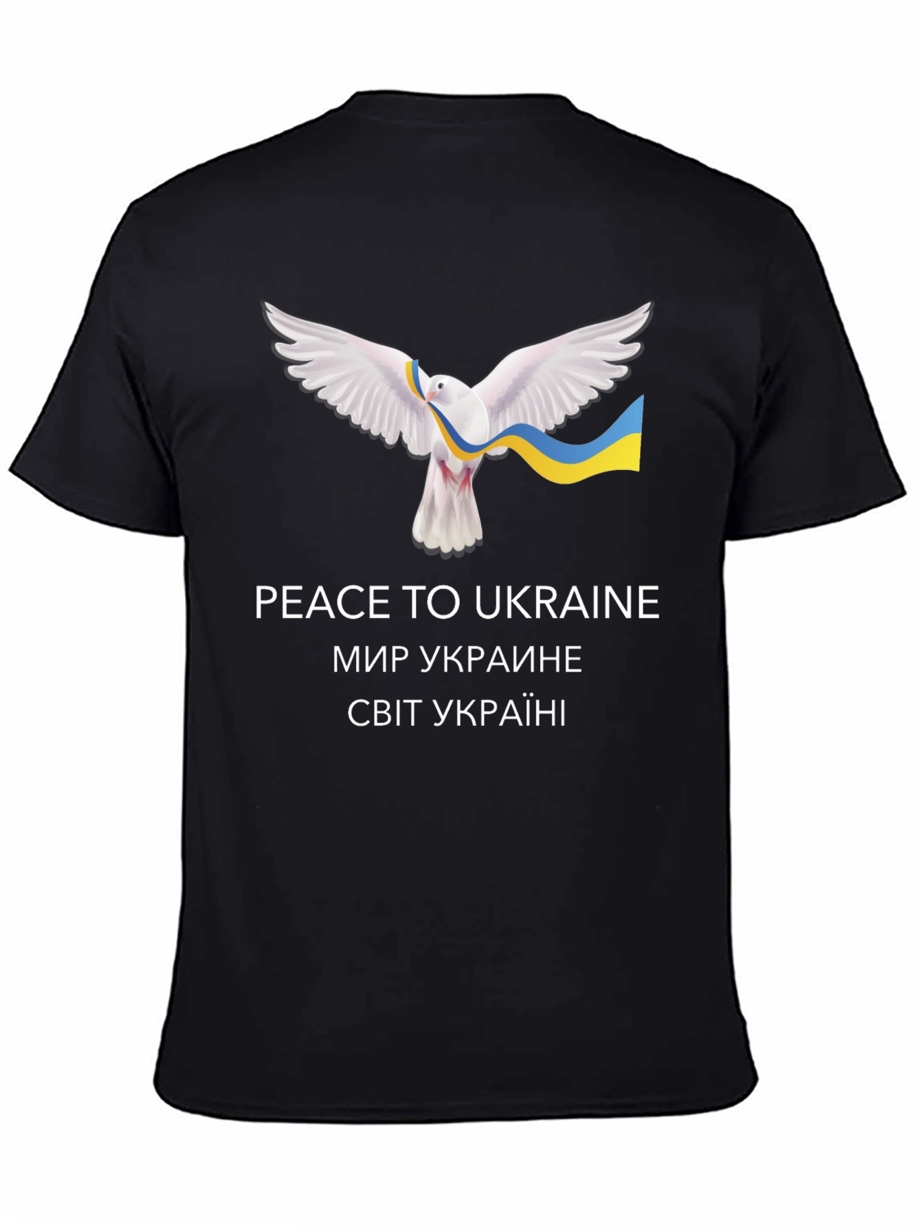 Peace for Ukraine T-Shirt Dove of Peace