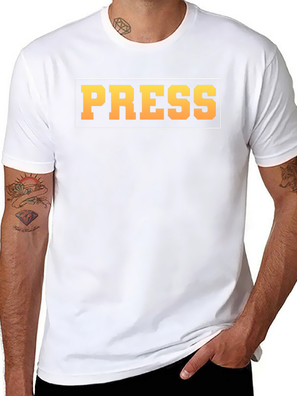 PRESS T-Shirt - Media Journalism Tee