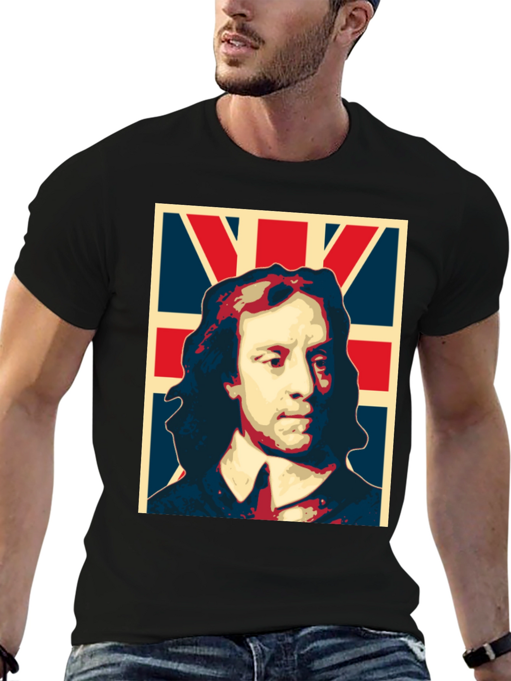 John Dryden Union Jack T-Shirt