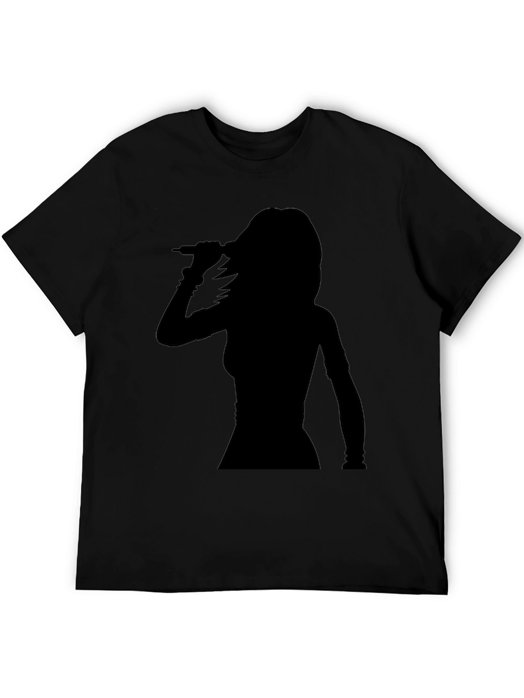 Silhouette Singer Graphic Tee