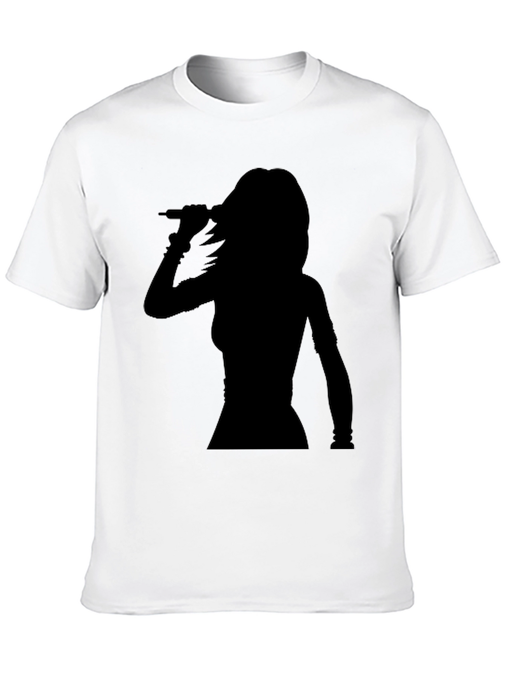 Silhouette Singer Graphic Tee