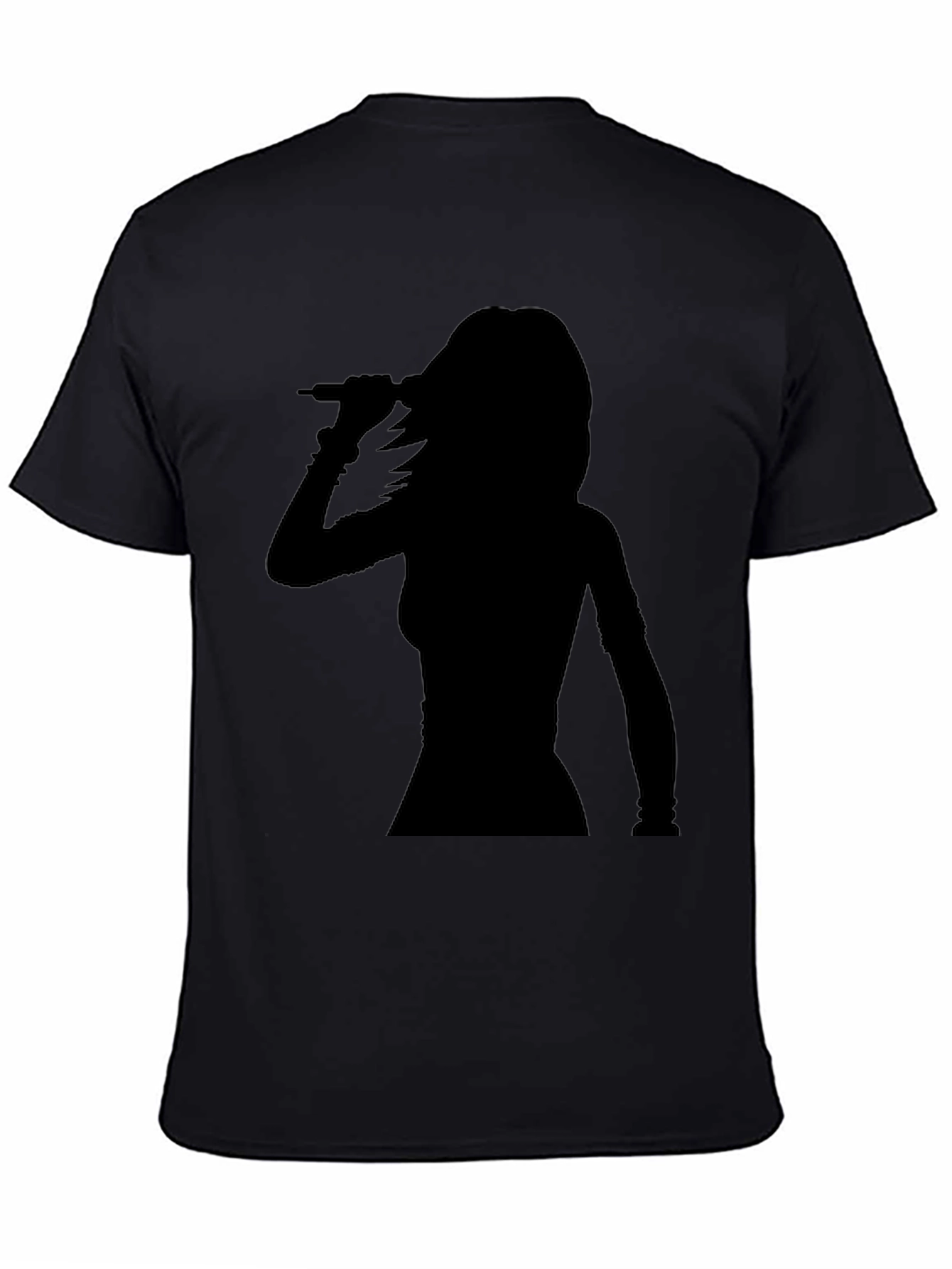 Silhouette Singer Graphic Tee