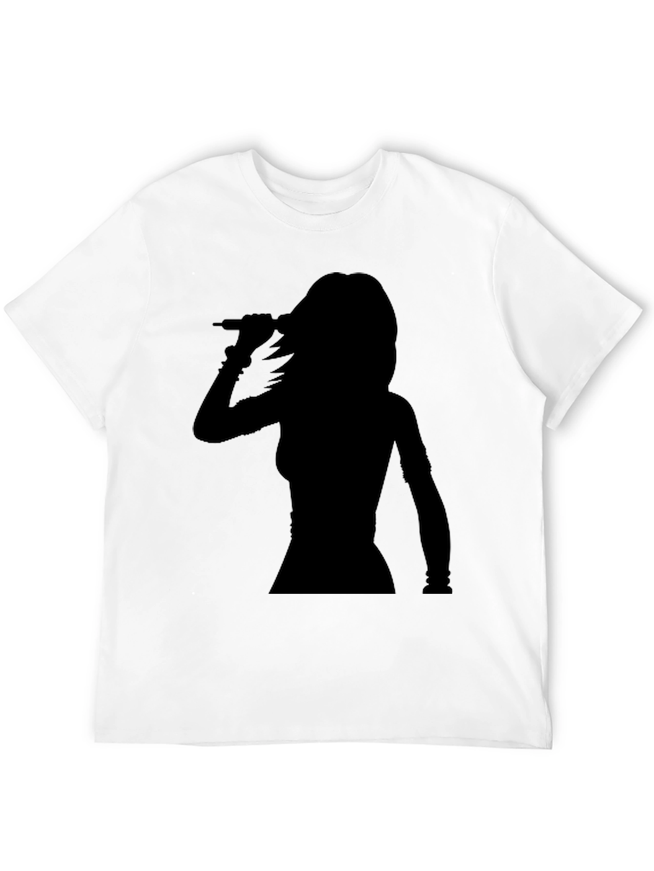 Silhouette Singer Graphic Tee