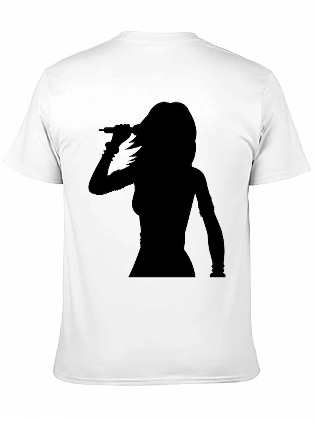 Silhouette Singer Graphic Tee