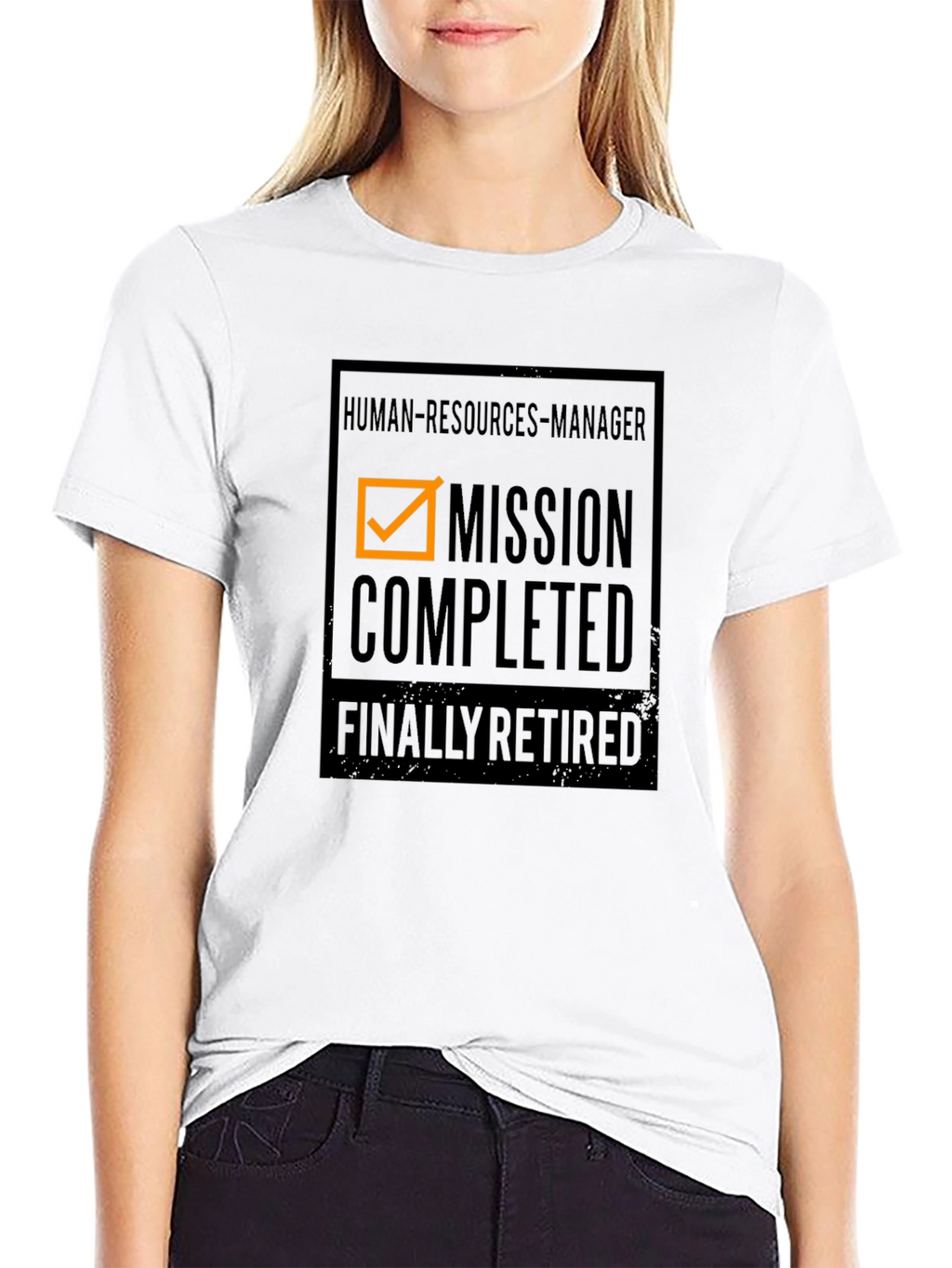 Retired HR Manager T-Shirt: Mission Completed!