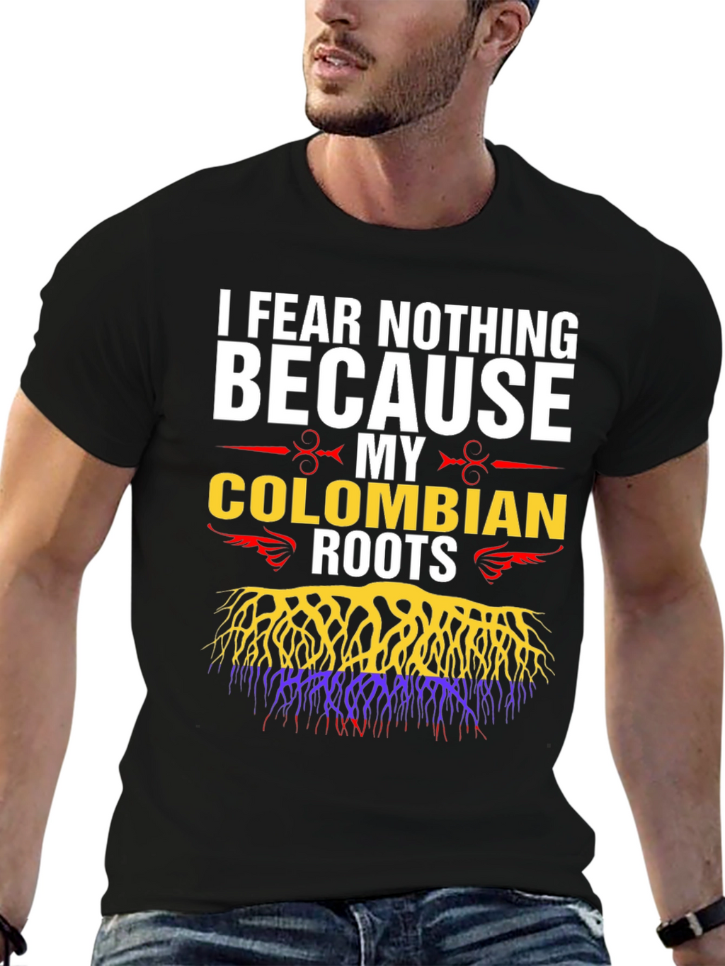 Colombian Roots T-Shirt - I Fear Nothing