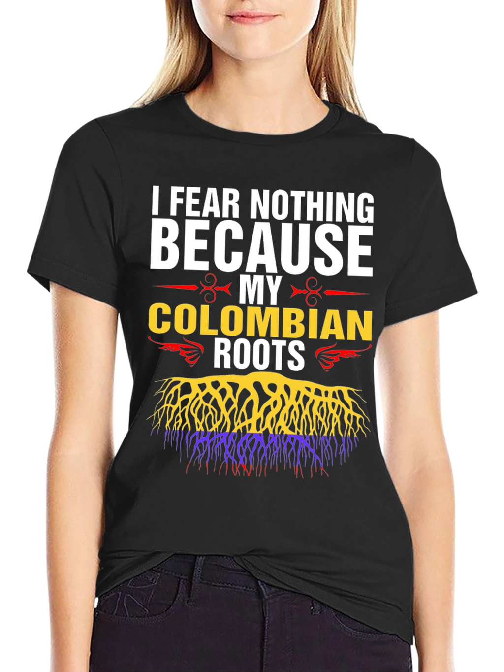 Colombian Roots T-Shirt - I Fear Nothing