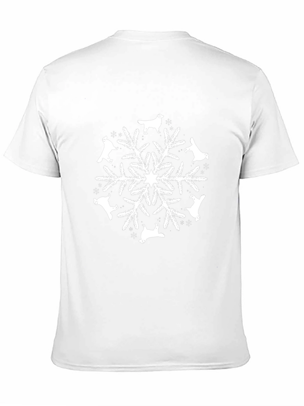 Dog Snowflake Graphic Tee