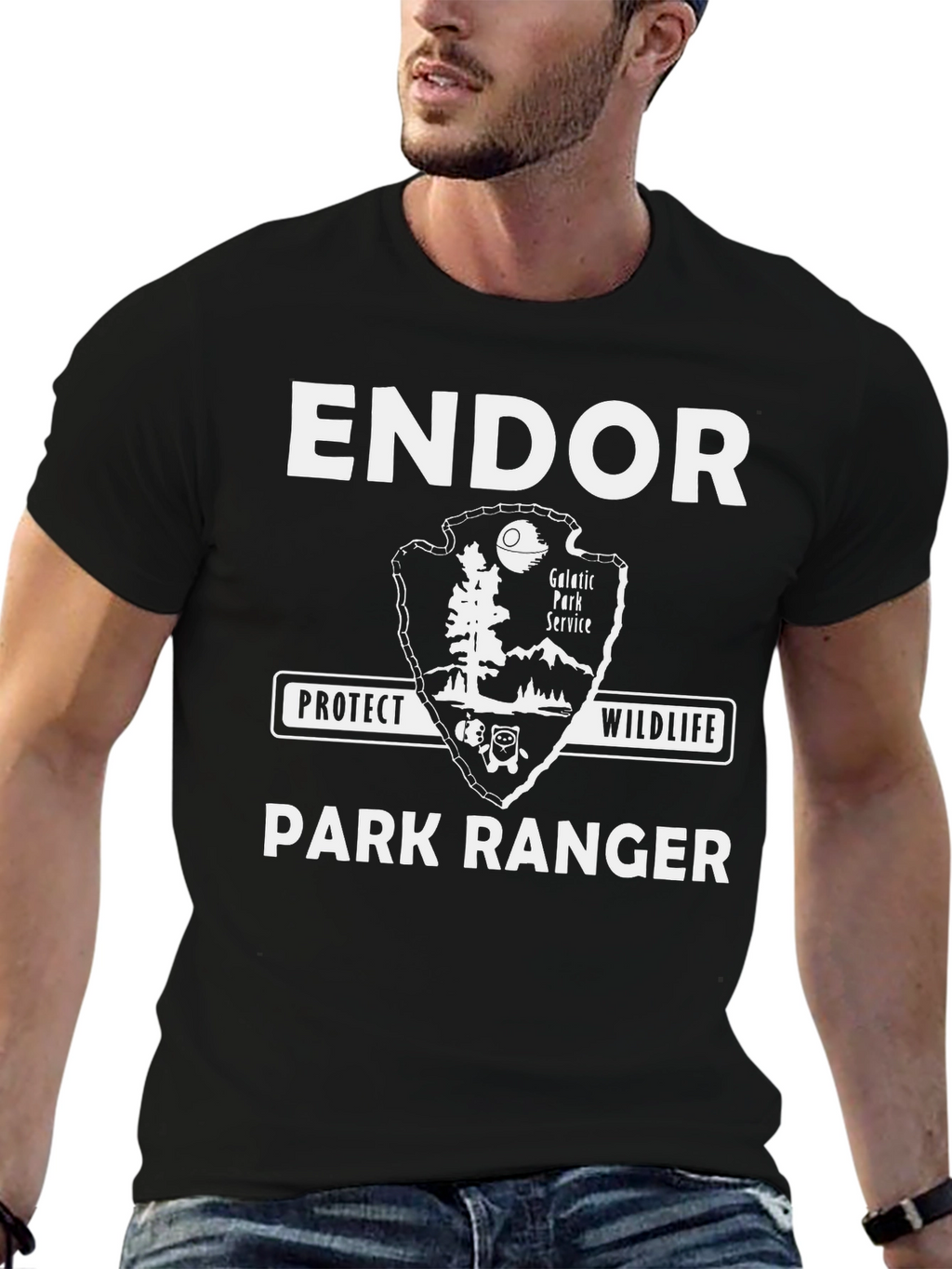 Endor Park Ranger Galactic Service Tee
