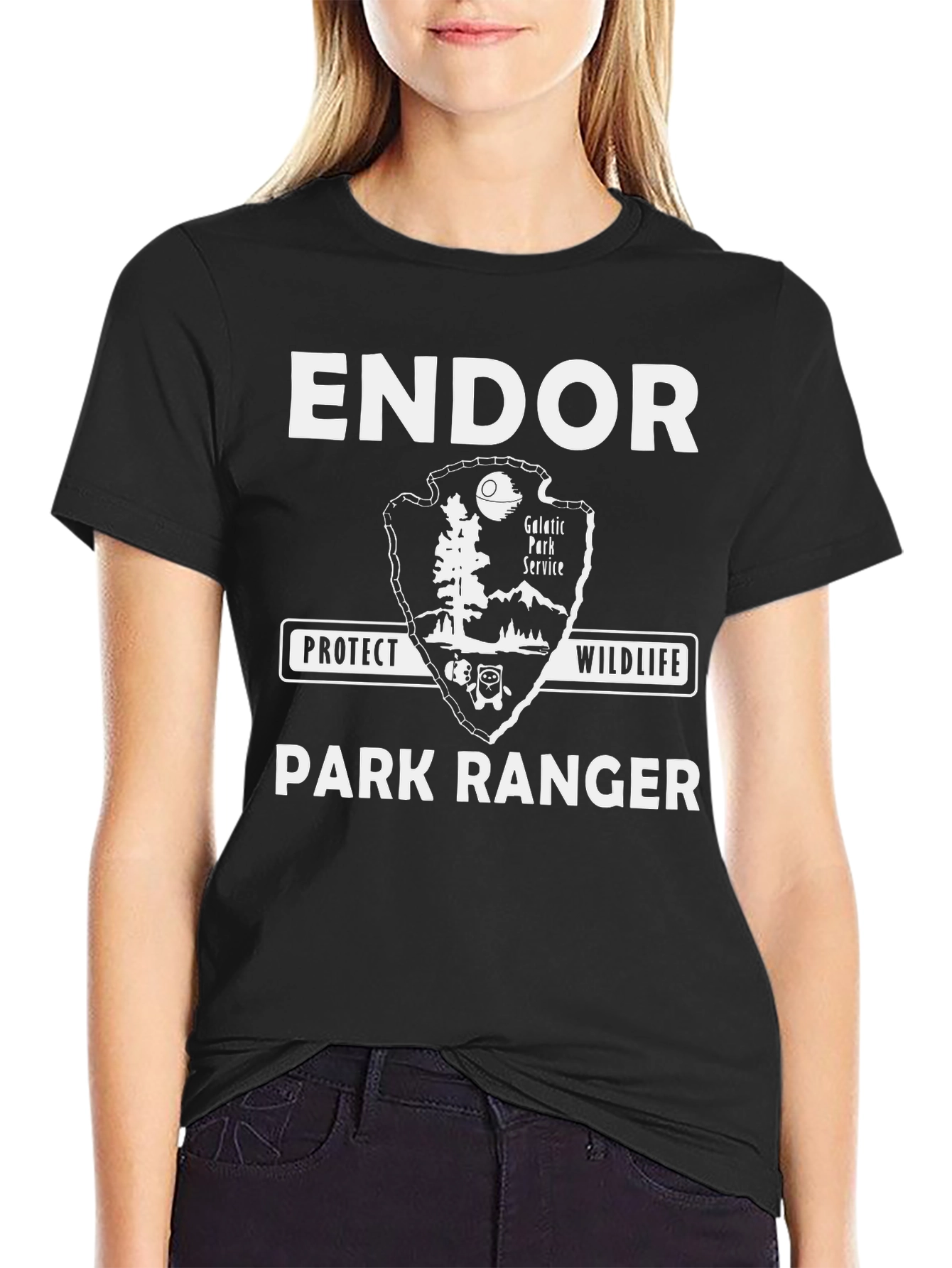 Endor Park Ranger Galactic Service Tee
