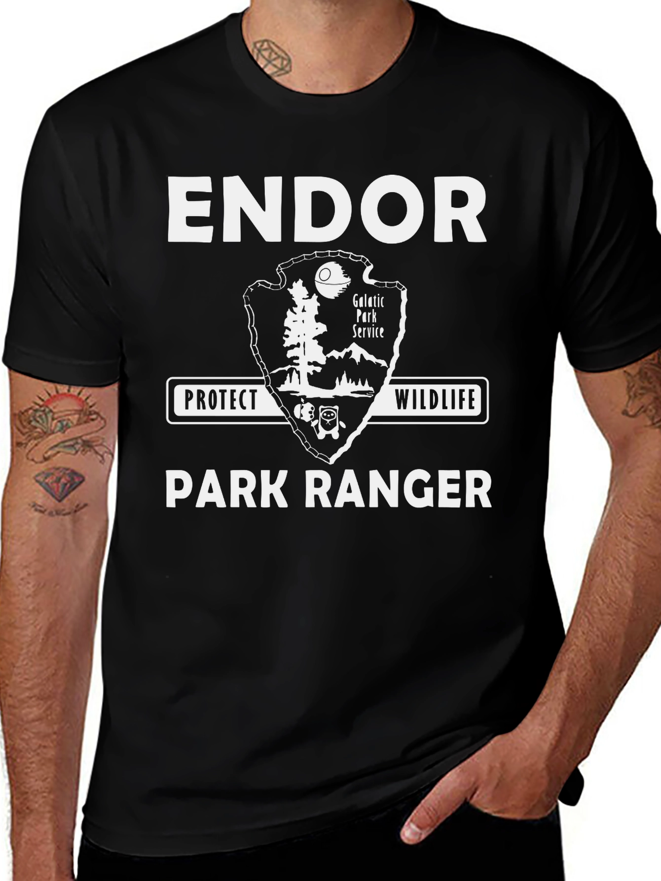 Endor Park Ranger Galactic Service Tee