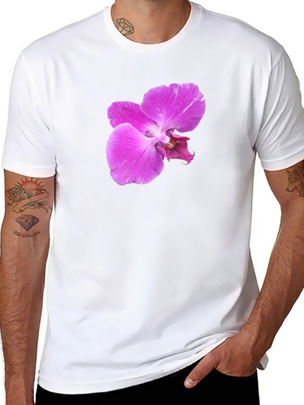 Orchid Flower T-Shirt