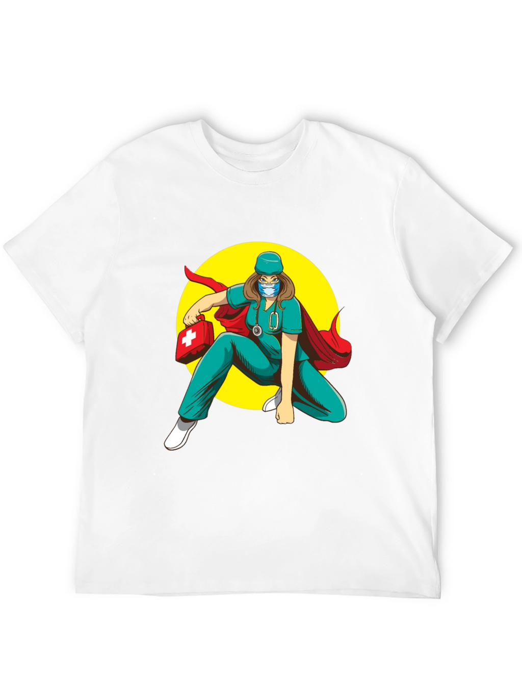 Superhero Nurse T-Shirt: Medical Hero Tee