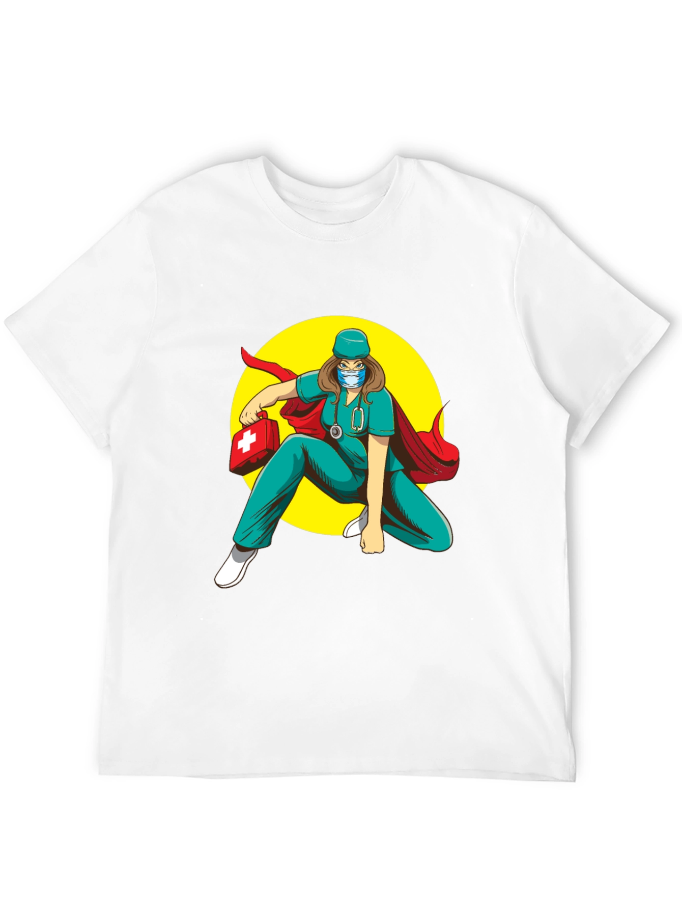 Superhero Nurse T-Shirt: Medical Hero Tee
