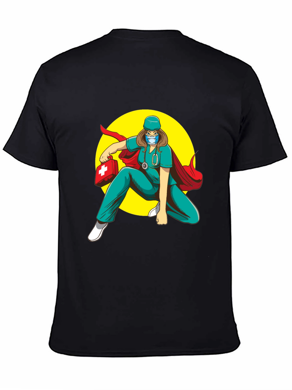 Superhero Nurse T-Shirt: Medical Hero Tee