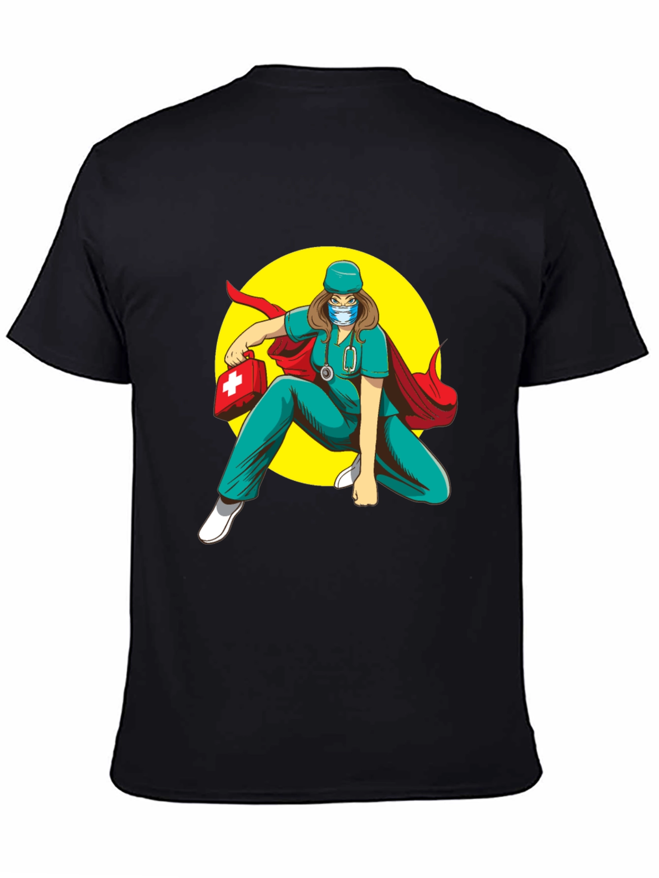 Superhero Nurse T-Shirt: Medical Hero Tee