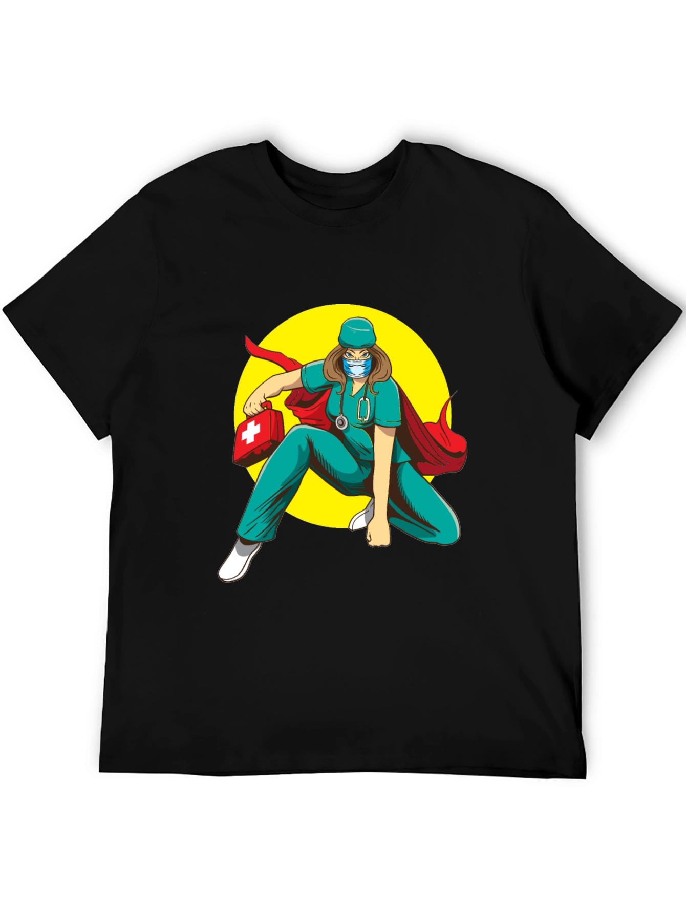 Superhero Nurse T-Shirt: Medical Hero Tee