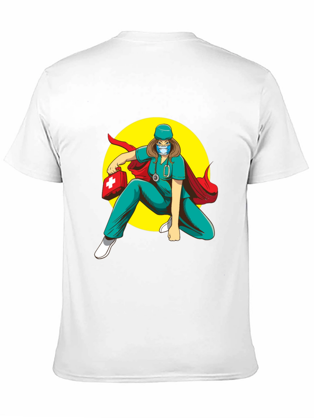 Superhero Nurse T-Shirt: Medical Hero Tee