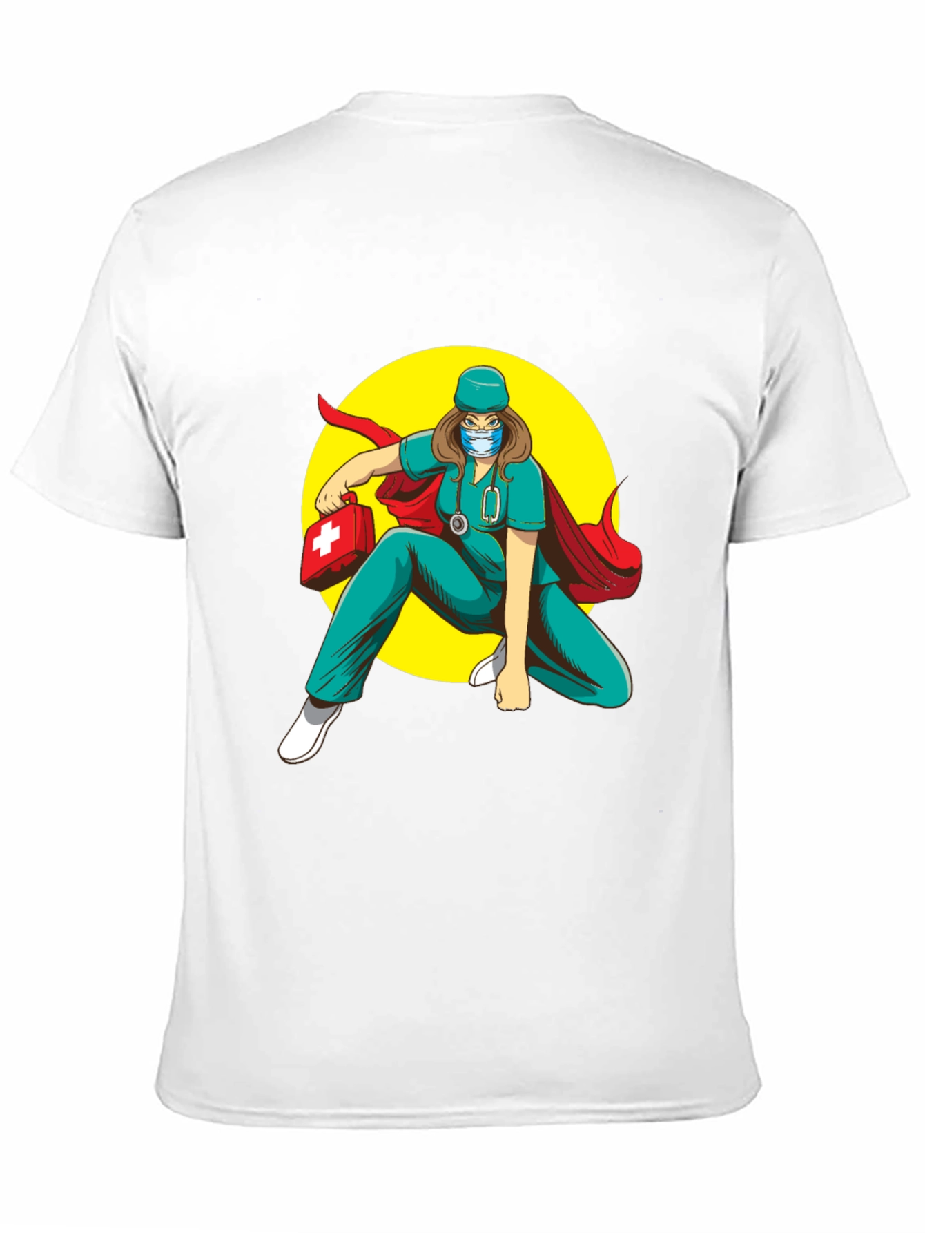 Superhero Nurse T-Shirt: Medical Hero Tee