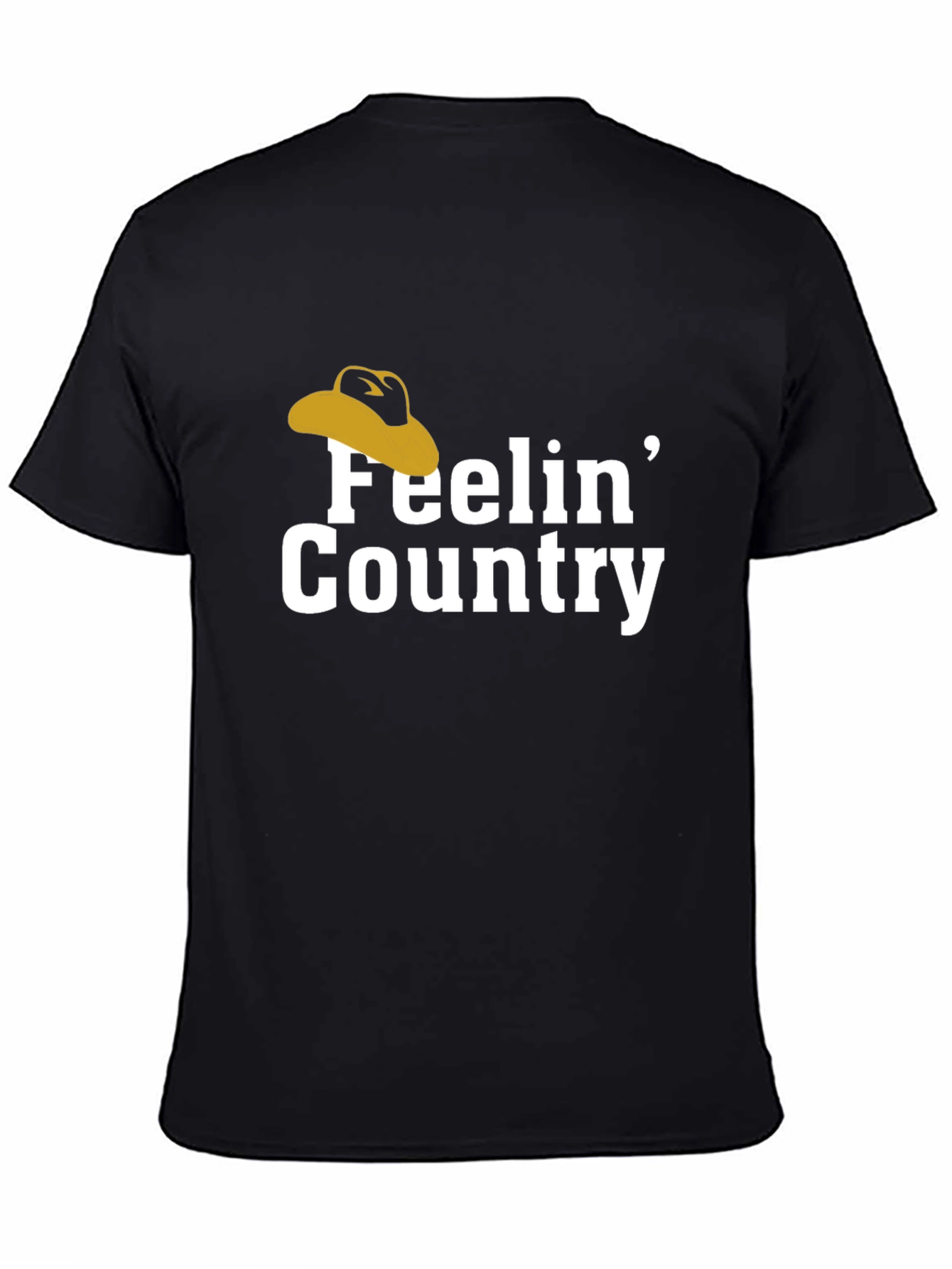 Feelin Country Graphic Tee - Black